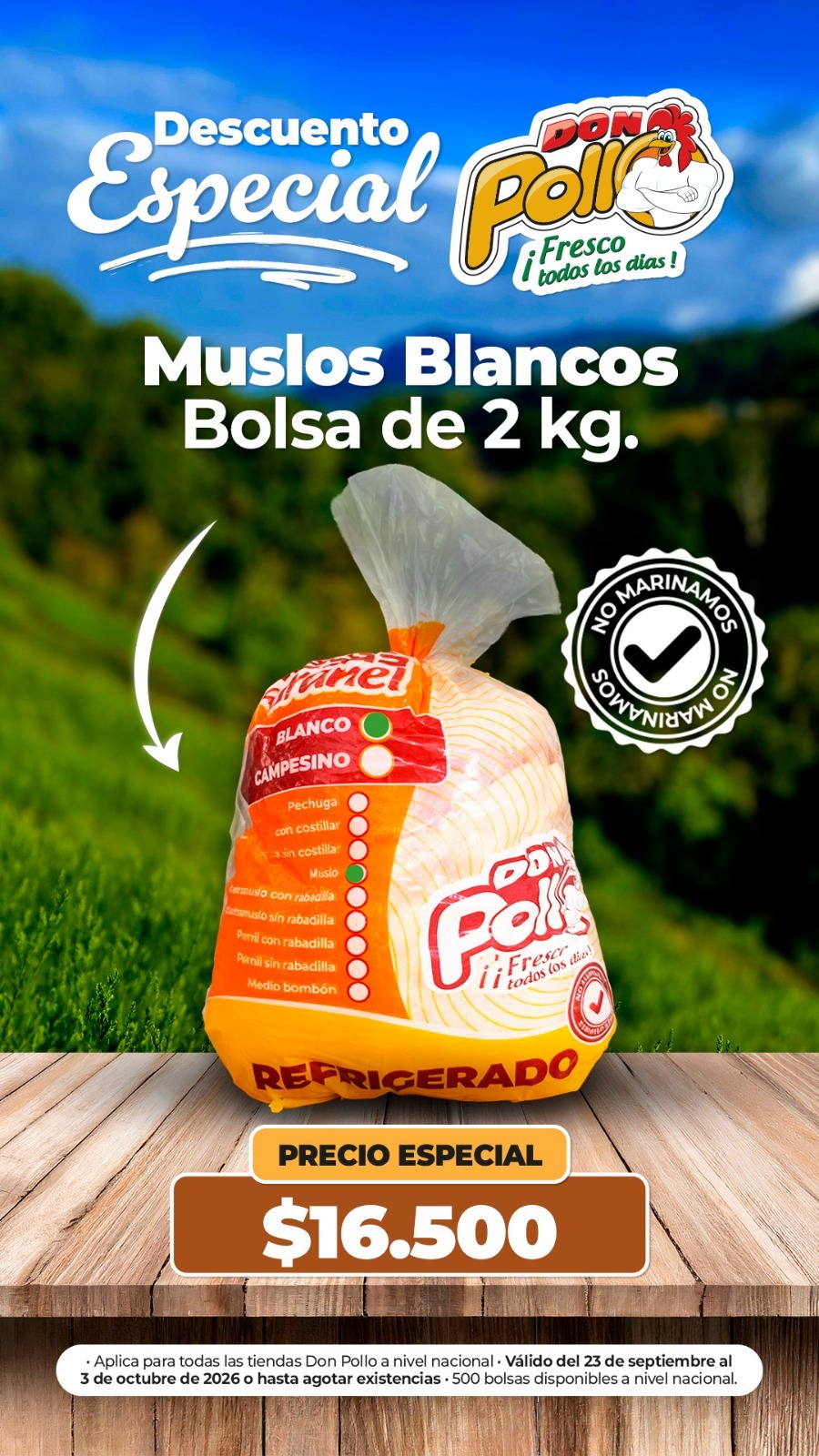 Descuento Especial