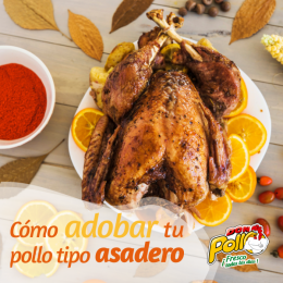 Adobo con ajo y laurel para tu pollo entero